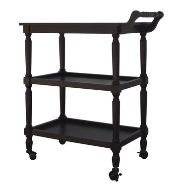 Cyrus Bar Cart - Black at online8 furniture store Auckland