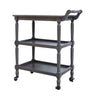 Cyrus Bar Cart - Charcoal at online8 furniture store Auckland
