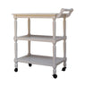Cyrus Bar Cart - Pink White at online8 furniture store Auckland