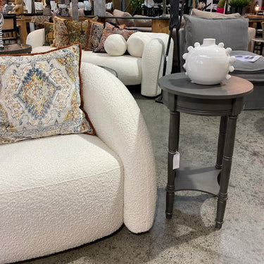 Cyrus Side Table Round at online8 furniture store Auckland