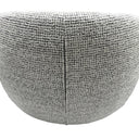 Daisey Swivel Accent Chair - White & Black at online8 furniture store Auckland