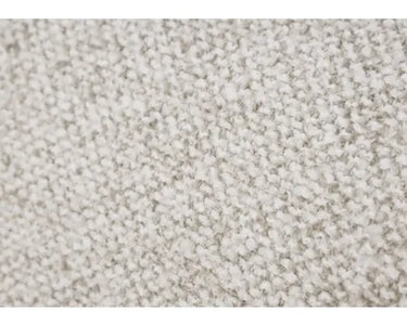Dani 3 Seater Sofa upholstered in neutral textured oatmeal fabric over rubberwood