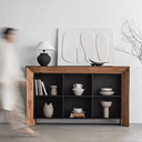 Danika Pine Tapered Buffet Table | Sideboard at online8 furniture store Auckland