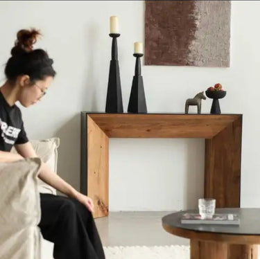 Danika Pine Tapered Hall & Console Table at online8 furniture store Auckland