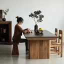 Danika Pine Tapered Dining Table 240cm at online8 furniture store Auckland