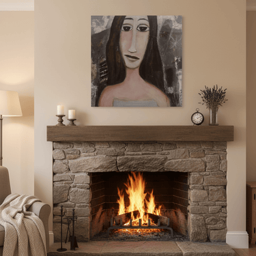 Daughter Of The Land Painting at Online8 Furniture Auckland NZ