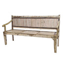 Davina Vintage Wooden Bench Seat at online8 furniture store Auckland