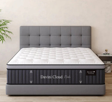 Davini Cloud Plush Mattress - King at online8 furniture store Auckland