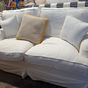Daytona 2 Seater Feather/Foam Sofa - Cloud at online8 furniture store Auckland