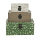 Decorative Box - Set of 3 at online8 furniture store Auckland