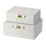 Decorative Dresser Boxes, Set of 2 at online8 furniture store Auckland