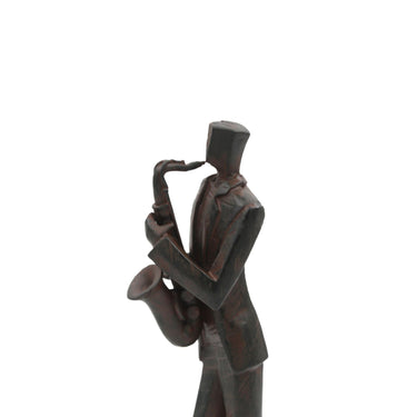 Decorative Figure Musician Saxophone at online8 furniture store Auckland