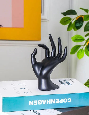 Decorative Hand - Black at online8 furniture store Auckland