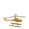 Decorative helicopter Gold at online8 furniture store Auckland