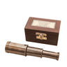 Decorative Telescope Brass with Box at online8 furniture store Auckland