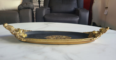 Decorative Vintage Tray - Epoc Black at online8 furniture store Auckland