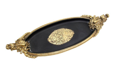 Decorative Vintage Tray - Epoc Black at online8 furniture store Auckland