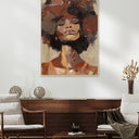 Deep Thinking Framed Canvas Wall Art at online8 furniture store Auckland