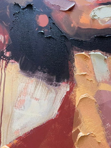 Deep Thinking Framed Canvas Wall Art at online8 furniture store Auckland