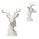 Deer Head - White at online8 furniture store Auckland