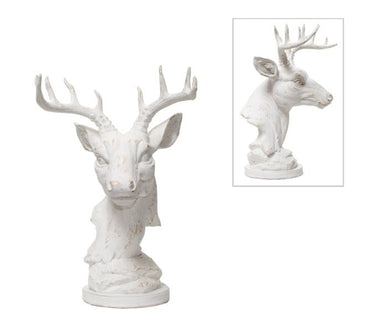 Deer Head - White at online8 furniture store Auckland