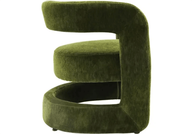 Delilah Occasional Chair - Deep Olive at online8 furniture store Auckland