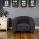Denver Occasional Chair - Charcoal at online8 furniture store Auckland