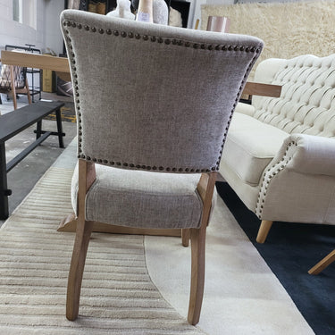Derringer Dining Chair - Grey at online8 furniture store Auckland