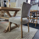 Derringer Dining Chair - Grey at online8 furniture store Auckland