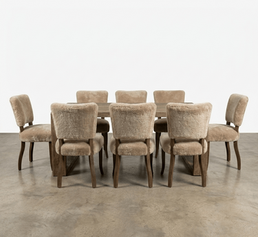 Derringer Sherpa Dining Chair at Online8 Furniture Auckland NZ