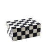 Designer Box Checkered - Large at online8 furniture store Auckland