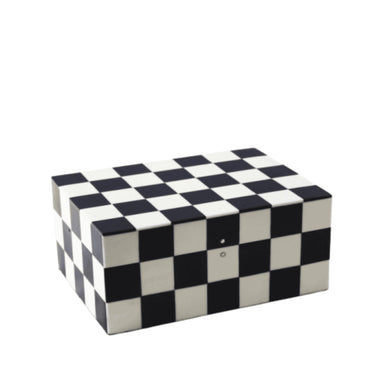 Designer Box Checkered - Large at online8 furniture store Auckland