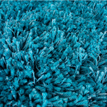 Devon Teal Shaggy Rug at online8 furniture store Auckland
