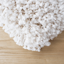 Devon White Shaggy Rug at online8 furniture store Auckland