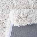 Devon White Shaggy Rug at online8 furniture store Auckland