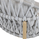 Dezza 5 Pcs Luxury Lounge Suite - Grey at online8 furniture store Auckland