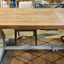Dining Table Reclaimed Elm - 3000mm at online8 furniture store Auckland