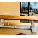 Dining Table Reclaimed Elm - 3000mm at online8 furniture store Auckland