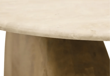 Dior Travertine & Wood Coffee Table at online8 furniture store Auckland