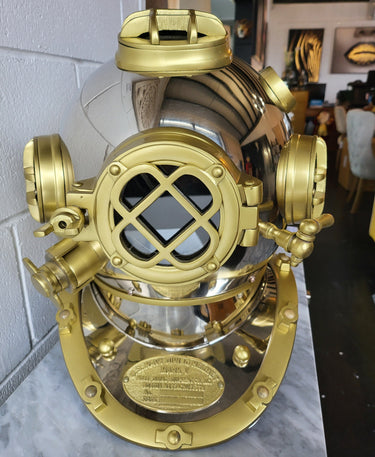 Diving Helmet - Life Size | US Navy Diving Helmet |  at online8 furniture store Auckland