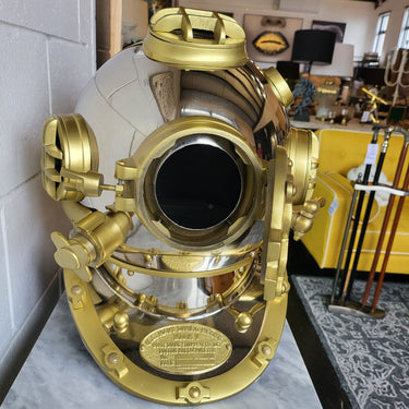 Diving Helmet - Life Size | US Navy Diving Helmet |  at online8 furniture store Auckland