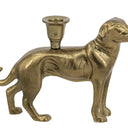Dog Taper Holder - Gold at online8 furniture store Auckland