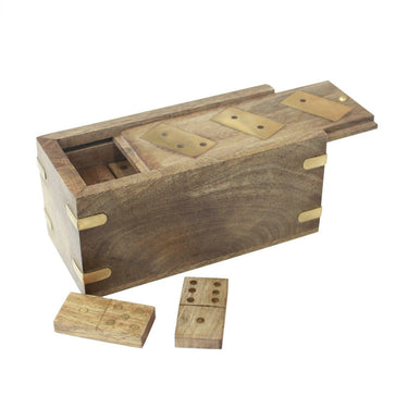 Dominos In Burnt Mango Box at online8 furniture store Auckland