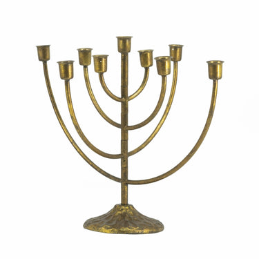Donalt 9 Arm Candelabra - Gold at online8 furniture store Auckland