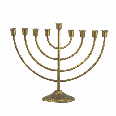 Donalt 9 Arm Candelabra - Gold at online8 furniture store Auckland