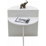 Dora Metal Table - Off White at online8 furniture store Auckland