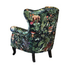 Dorset Wingback Armchair - Forest Green at online8 furniture store Auckland