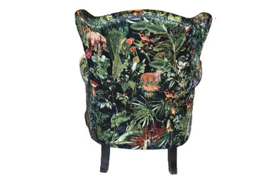 Dorset Wingback Armchair - Forest Green at online8 furniture store Auckland