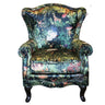Dorset Wingback Armchair - Forest Green at online8 furniture store Auckland