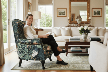 Dorset Wingback Armchair - Forest Green at online8 furniture store Auckland